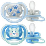 Philips Avent Chupete Ultra air pastel 6-18m niño 2 unidades