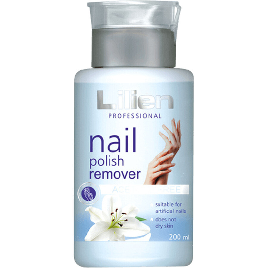 Lilien Lily îndepărtor de ojă fără acetonă parfumat 200 ml