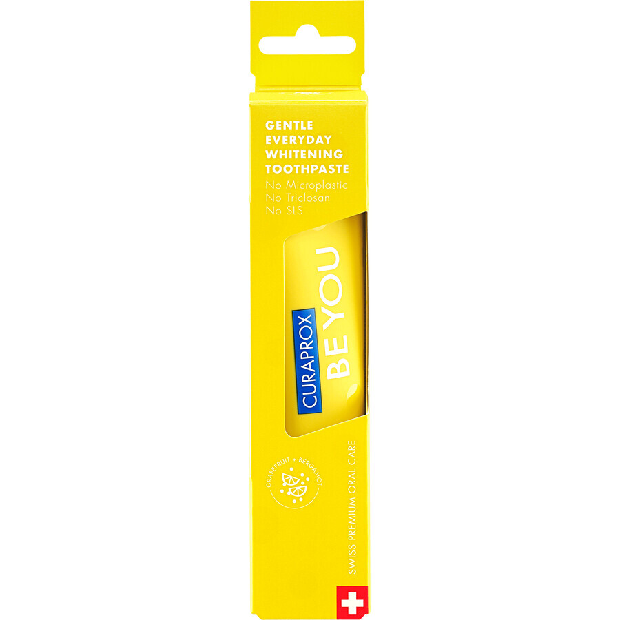 Curaprox BE YOU Rising star toothpaste - yellow 60 ml