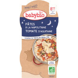 Babybio Menü Gute Nacht Neapolitanische Nudeln 2 x 200 g