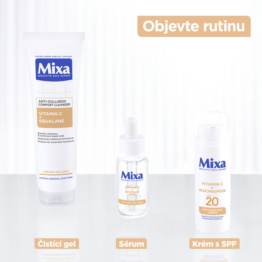 Mixa Anti-Dunkel-Creme SPF 20, 50 ml