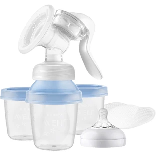 Philips Avent Manuele borstkolf met opbergsysteem VIA 8 stuks