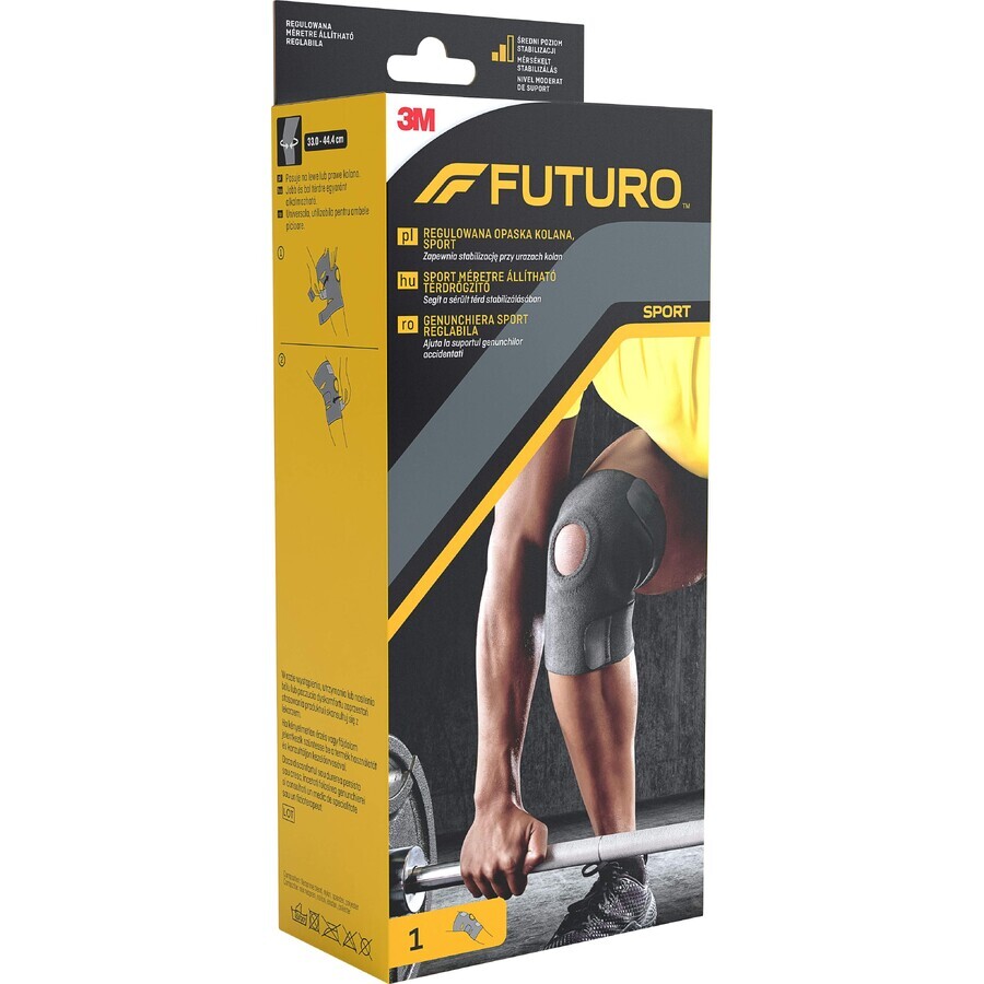 3M Futuro SPORT Kniebandage Universalgröße