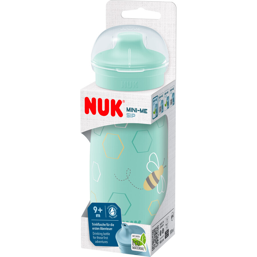 Nuk Plastic Mini-Me SIP green bottle 300 ml