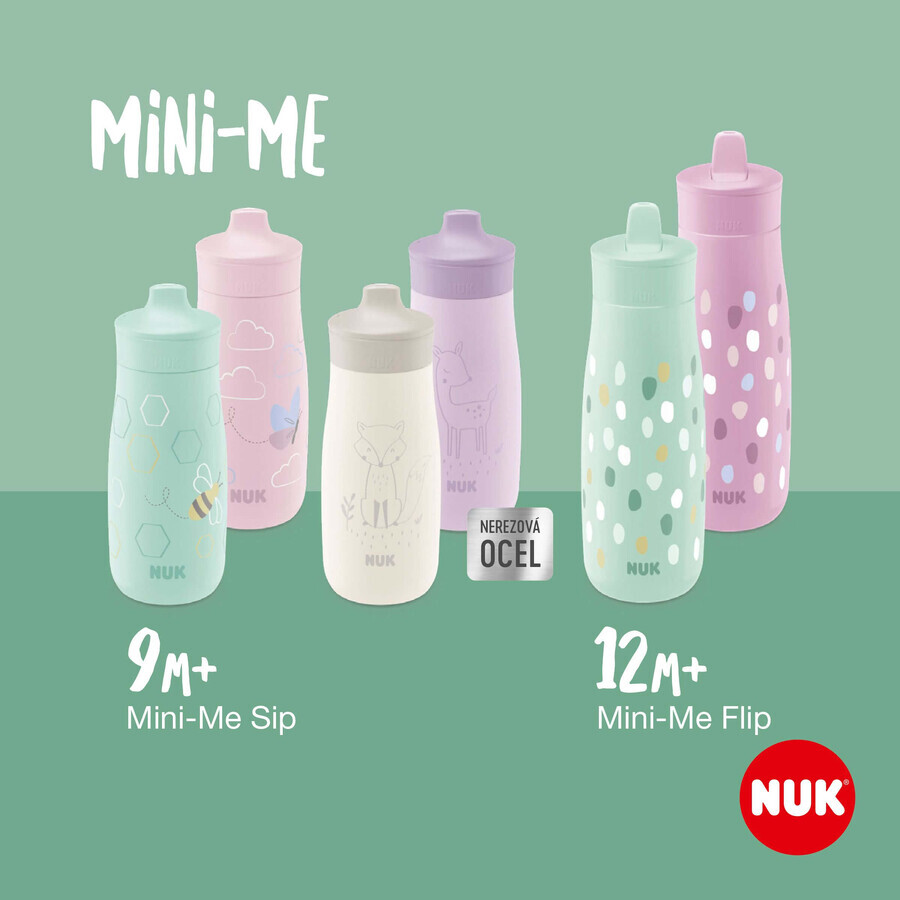 Nuk Plastic Mini-Me SIP green bottle 300 ml