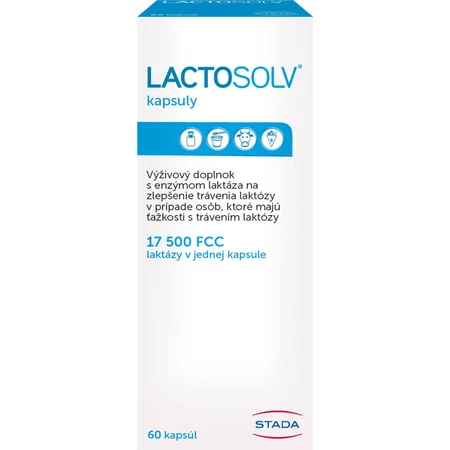Lactosolv 17500 FCC, 60 Kapseln