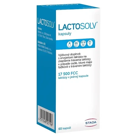 Lactosolv 17500 FCC, 60 Kapseln