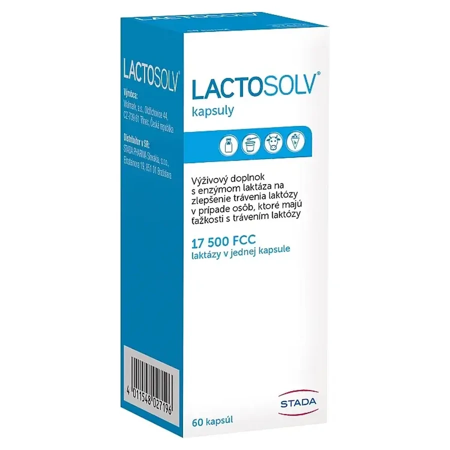 Lactosolv 17500 FCC, 60 Kapseln