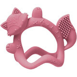 B. Boxen Teether Hand Beißring - rosa