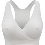 Maternity and nursing night bra Medela Keep Cool, white M