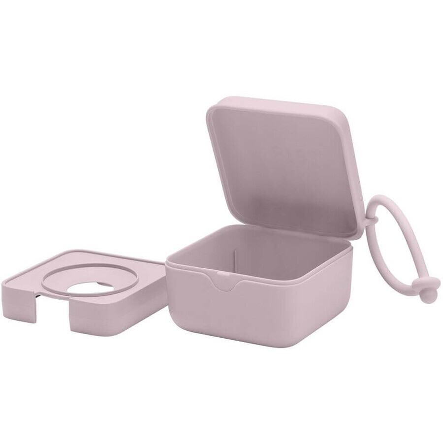 BIBS pacifier box - Dusky Lilac