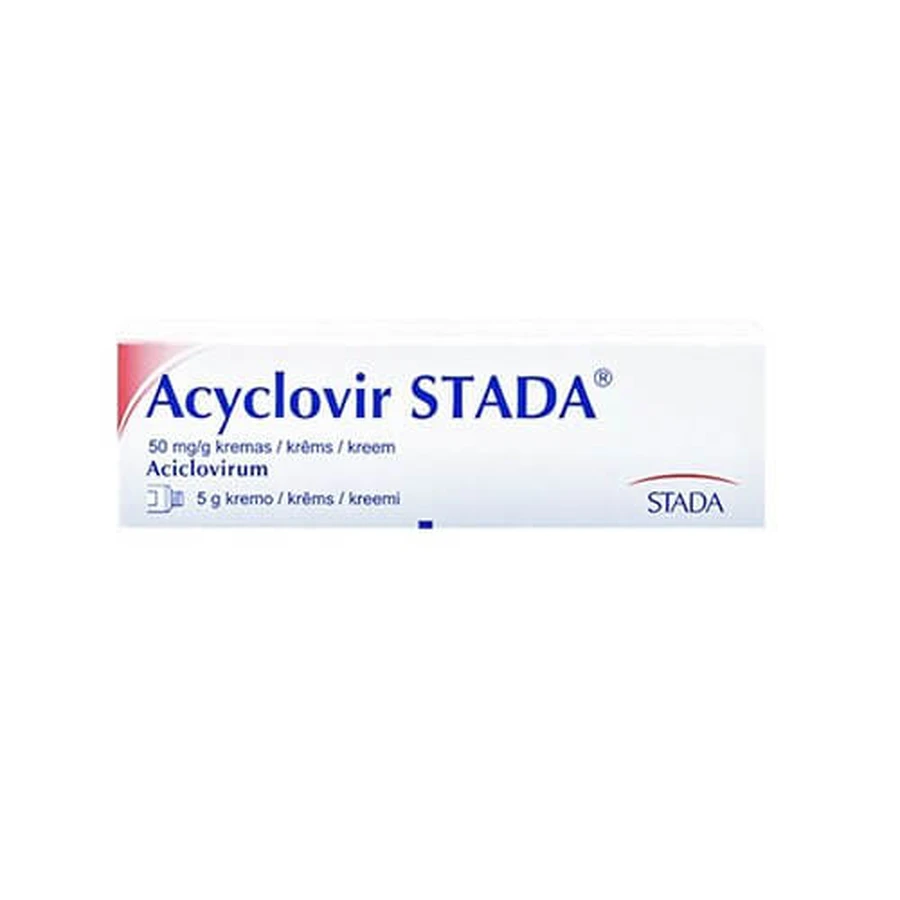 Acyclovir Stada crème 5 g