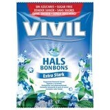 Vivil Bonbons Bonbons Extra Stark mint drops with vitamin C sugar free 60 g