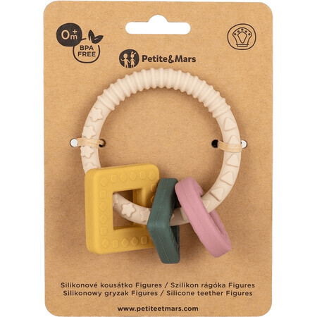 Petite&Mars Silicone Bijtring Figuurtjes 0m+