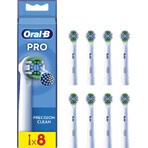 Oral-B Pro Precision Clean vervangingskoppen 8 stuks