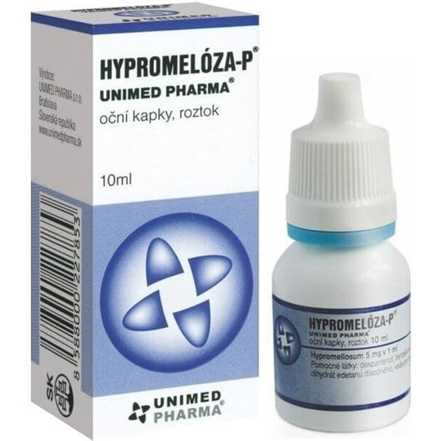 Unimed Pharma Hypromellose-P solution pour instillation oculaire 10 ml