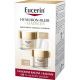 Eucerin Hyaluron-Filler + Tagescreme + Elasticity Nachtcreme 2 x 30 ml