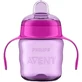 Philips Avent Classic Becher mit Henkel ab 6 Monaten, Silikonmundstück, Mädchen, 200 ml