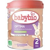 Babybio Optima 2 Fortsetzung Bio-Babymilch 800 g