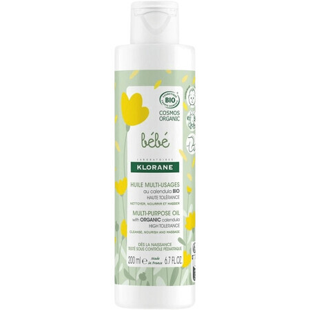 Ducray Bébé Bébé Huile Multifonctionnelle 200 ml