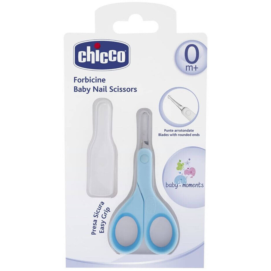 Chicco Scissors with round blue tip