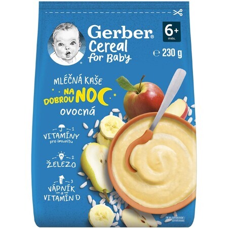 Gerber Gerber Müsli Milch Müsli Obst Brei Gute Nacht 230 g