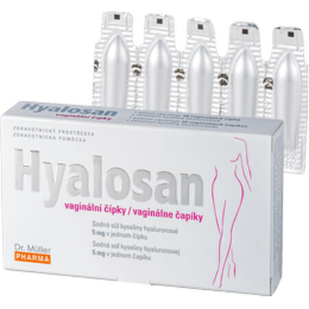 Dr.Muller HYALOSAN vaginal suppositories with hyaluronic acid 10 pcs