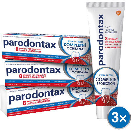 Parodontax Complete Protection Extra Fresh Zahnpasta 3 x 75 ml