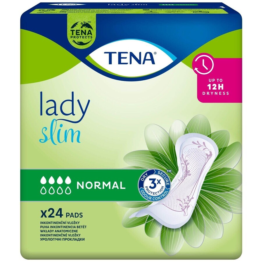 Tampoane pentru incontinență Tena Lady Slim Normal 24 buc