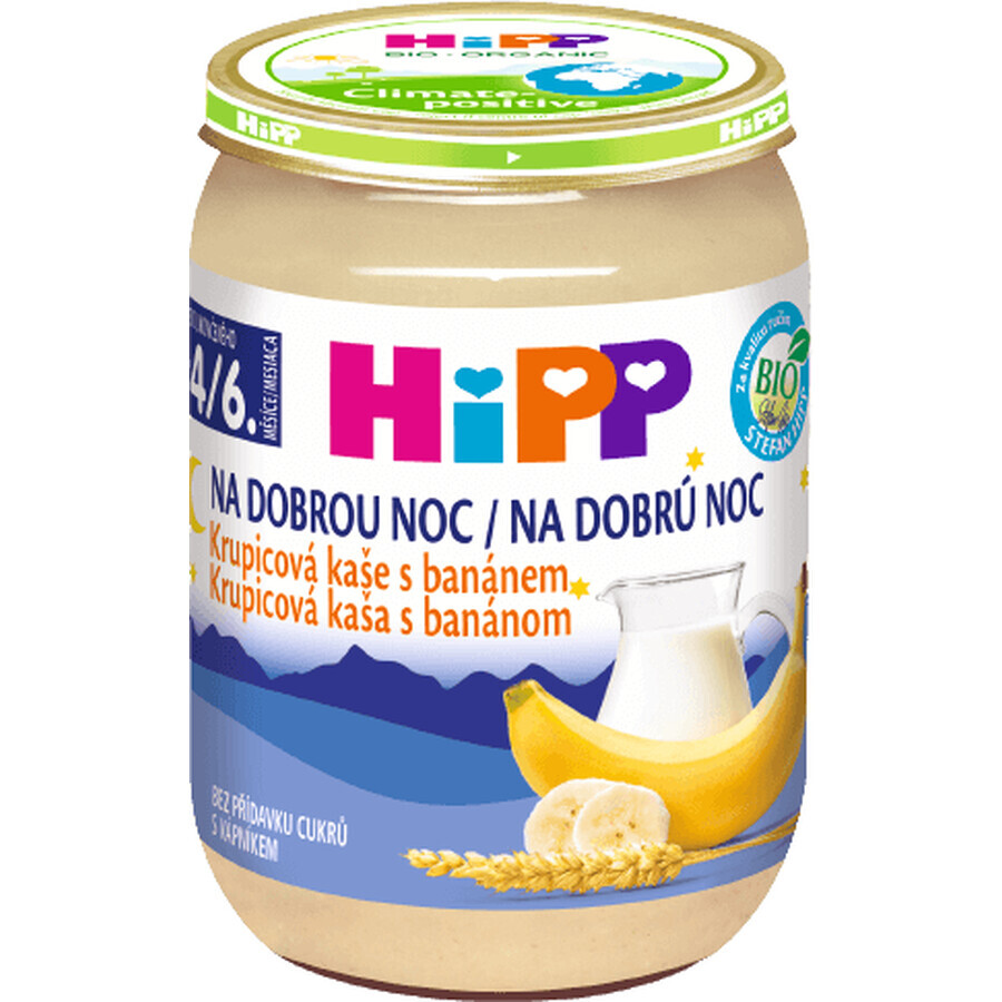 HiPP BIO Porridge della buonanotte con banane 190 g