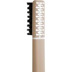 Spazzolino da denti in piuma con supporto, beige medio