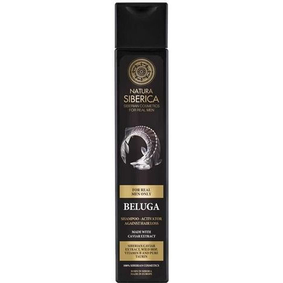 Natura Siberica Men Aktivierendes Shampoo gegen Haarausfall Beluga 250 ml