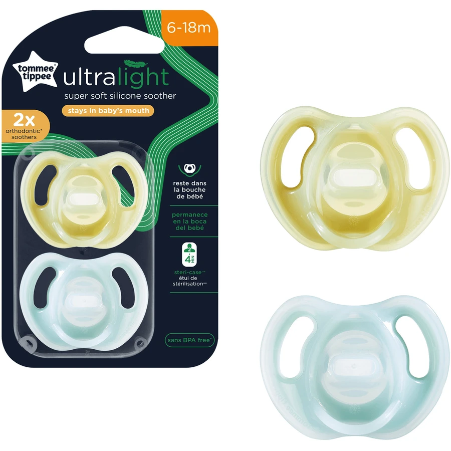 Tommee Tippee CTN Ultra-light Suette 6-18m 2 pcs