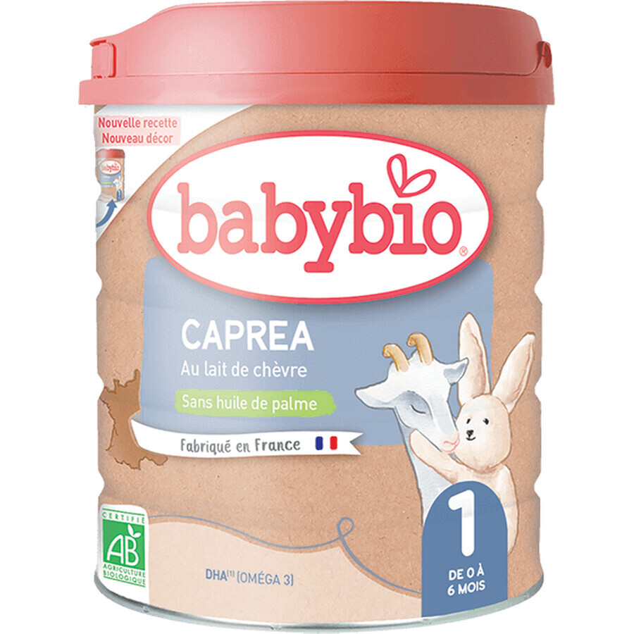 Babybio Lapte de capră pentru sugari Caprea 1, 800 g