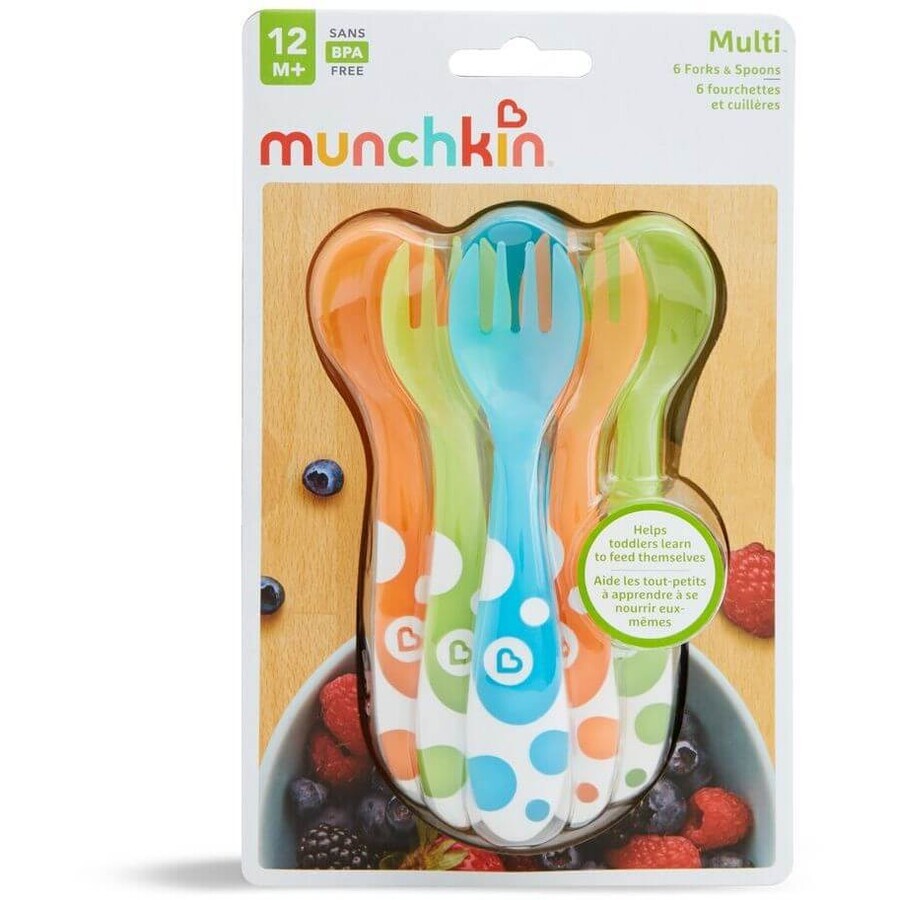 Munchkin Kinderbesteck-Set 6-teilig