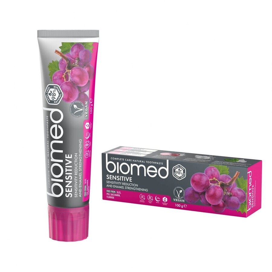 Biomed Sensitive revitalizing toothpaste with natural calcium 100 g