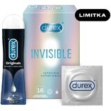 Durex SEX Invisible 16st + gel 50 ml