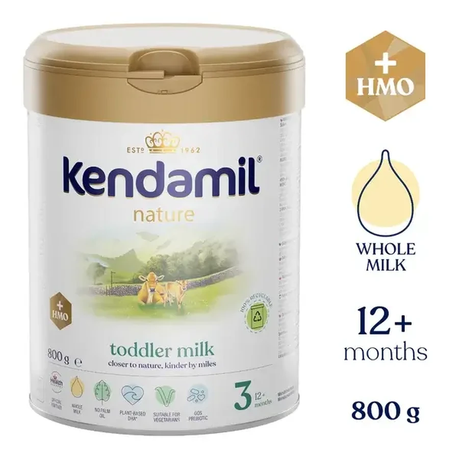 Kendamil Nature 3 HMO+ 800 g: ceny i cechy