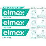 Elmex Sensitive Toothpaste for sensitive teeth 3 x 75 ml