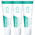 Elmex Sensitive Toothpaste for sensitive teeth 3 x 75 ml