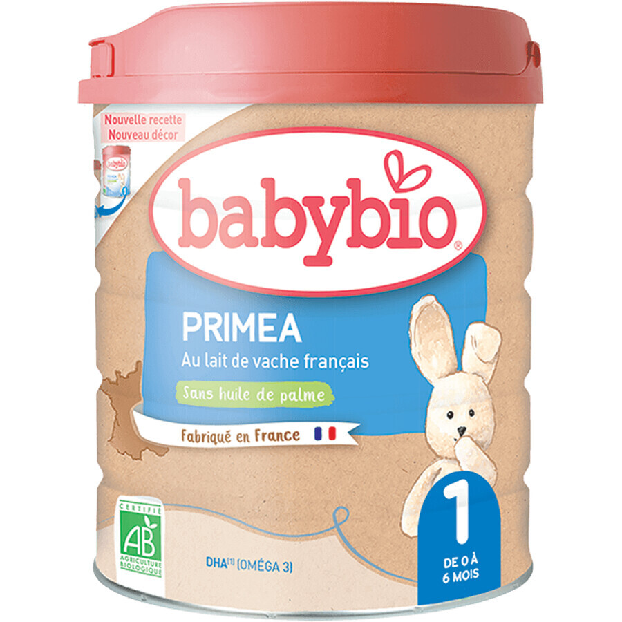 Babybio Primea 1 biologische zuigelingenvoeding 800 g