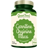GreenFood Nutrition Carnitine+Arginine+Maca 90 capsules
