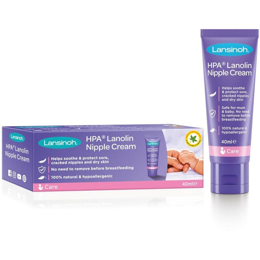 Lansinoh HPA LANOLIN cremă 40 ml