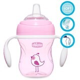 Chicco CHICCO CHICCO Transition Learning Becher mit Griffen 200 ml rosa 4m+