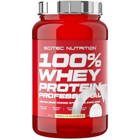 Scitec Nutrition 100% Whey Protein Professional, vainilla 920 g