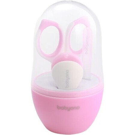 BabyOno Baby manicure set pink