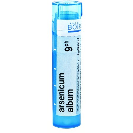 Boiron Arsenicum Album CH9 korrel 4 g