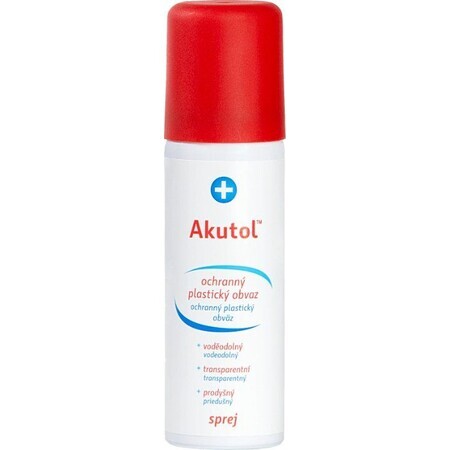 AvePharma Akutol Spray Kunststoff-Schutzbandage, Treibgas-Spray 60 ml