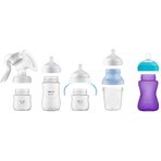 Philips Avent Chupete Natural Response 1 primer flujo 0m, 2 unidades