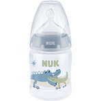 Nuk First Choice Flasche Temperaturkontrolle beige 150 ml